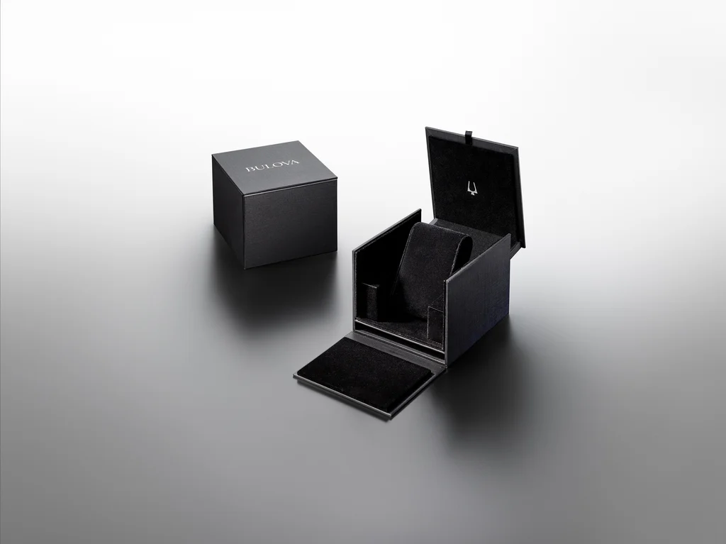 Bulova: Archive watch box produced by Casadevall Group.