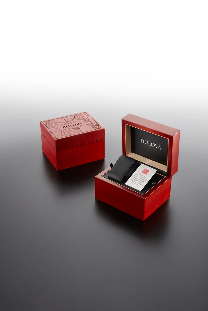 Bulova: Archive watch box produced by Casadevall Group.