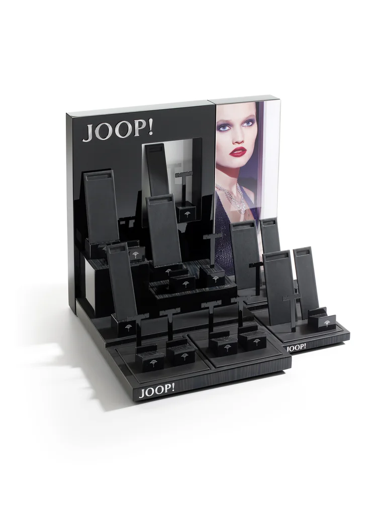 Joop: Countertop display produced by Casadevall Group.