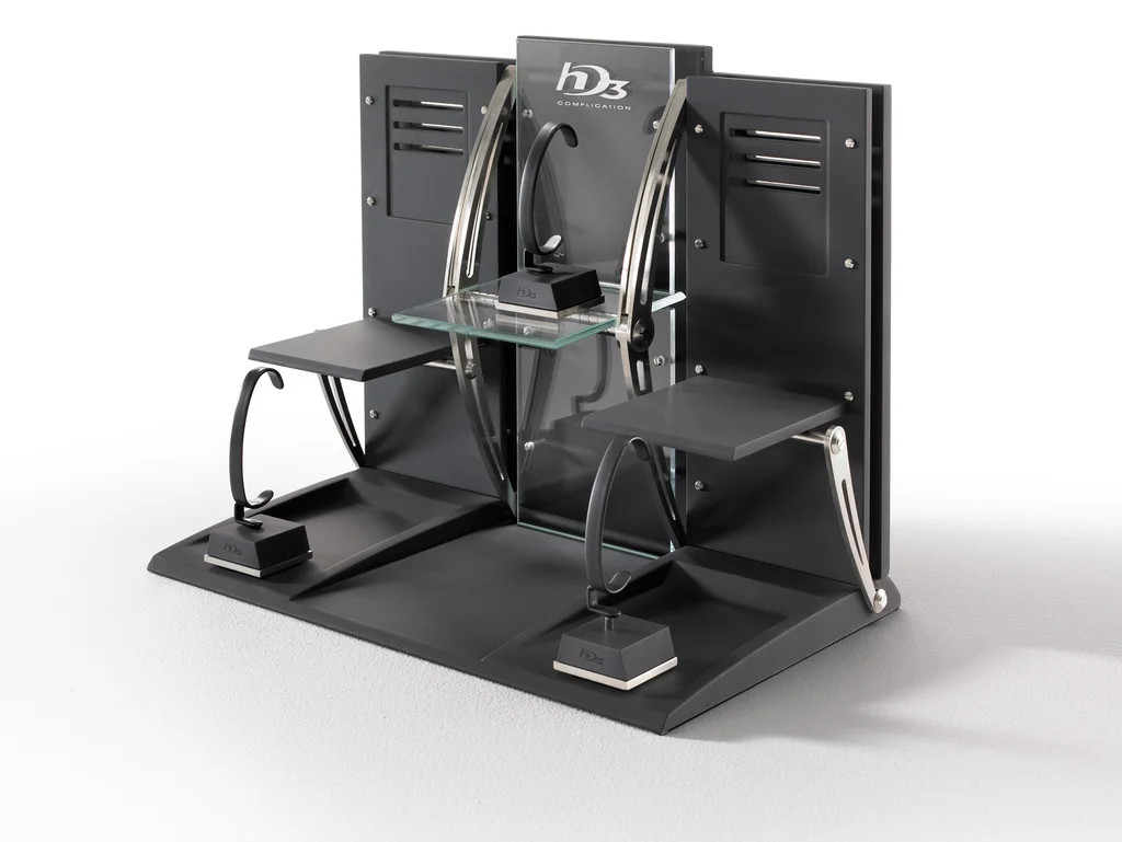 HD3: Industrial-style countertop display produced by Casadevall Group.