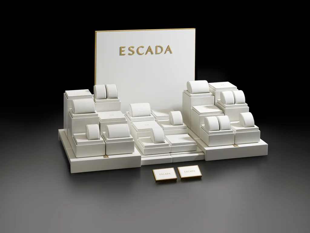 Escada: display produced by Casadevall Group.
