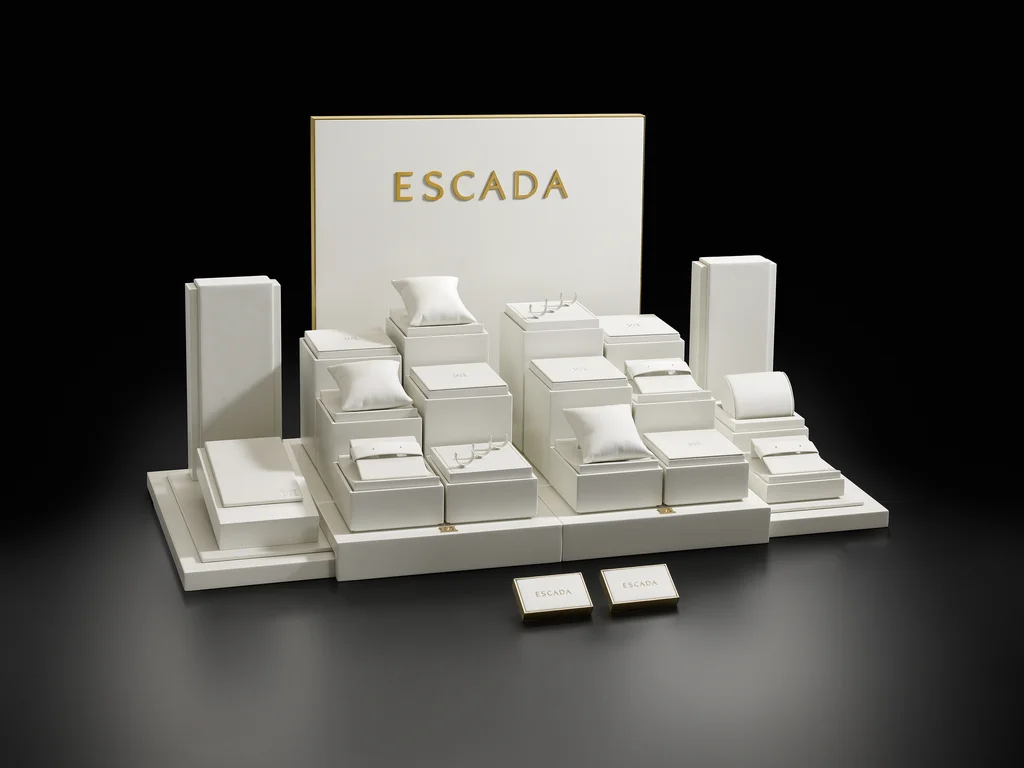 Escada: display produced by Casadevall Group.