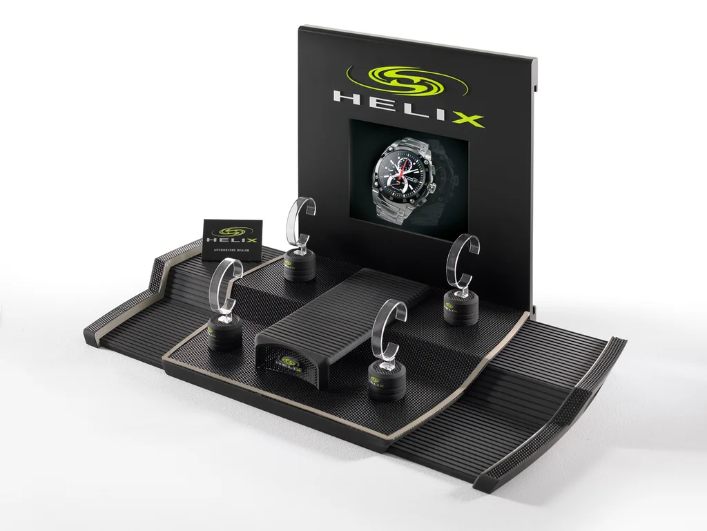 Helix: display produced by Casadevall Group.