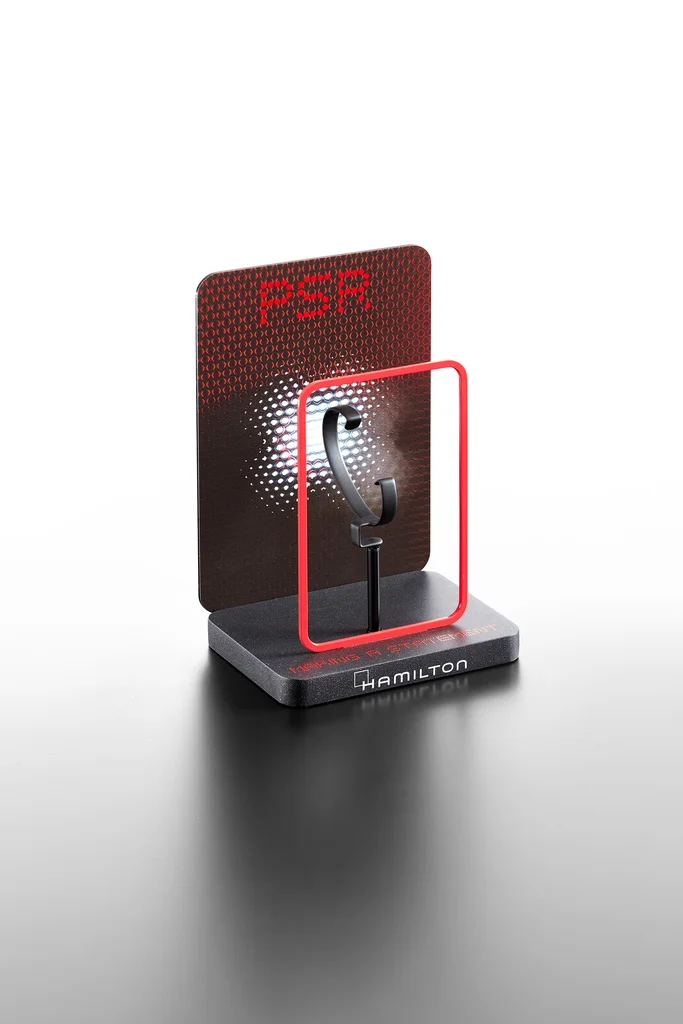 Hamilton: Riser display produced by Casadevall Group.