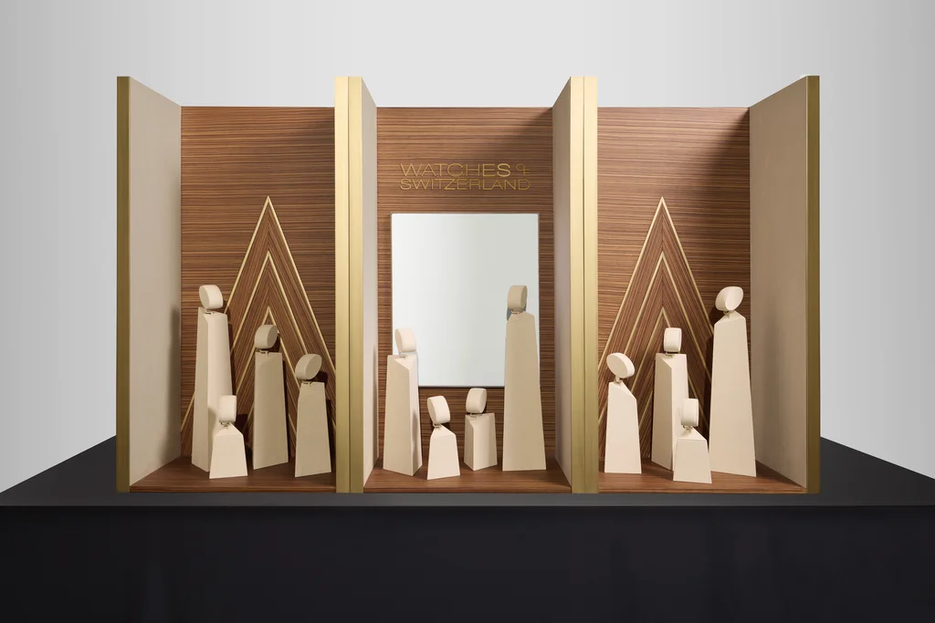 Wall-Mounted Watch Display Booth produced by Casadevall Group.